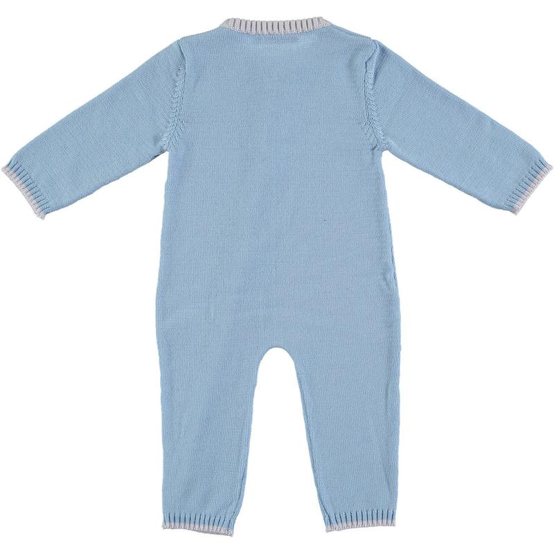 Scarlet Ribbon Merino Blue Daysuit