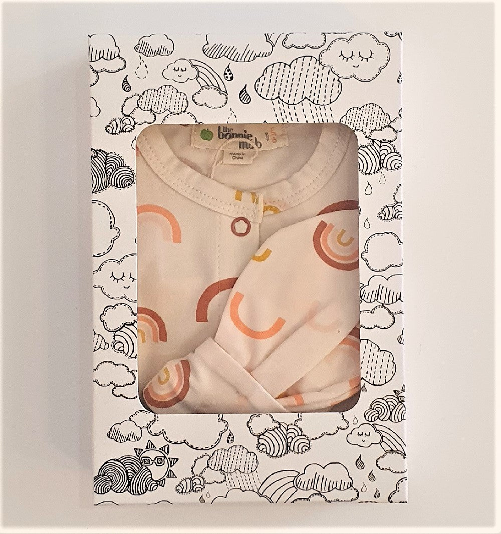 Brighton Peach Sleepsuit Gift Box