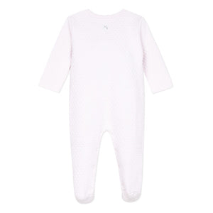 Quilted Pink Sleepsuit last one in 3m