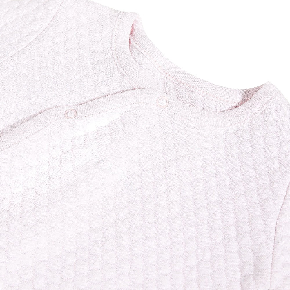 Quilted Pink Sleepsuit last one in 3m