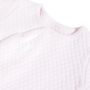 Quilted Pink Sleepsuit last one in 3m