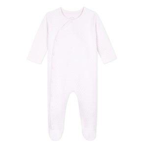 Quilted Pink Sleepsuit last one in 3m