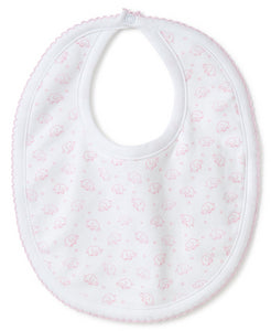 Kissy Kissy Ele-fun Pink Print Bib