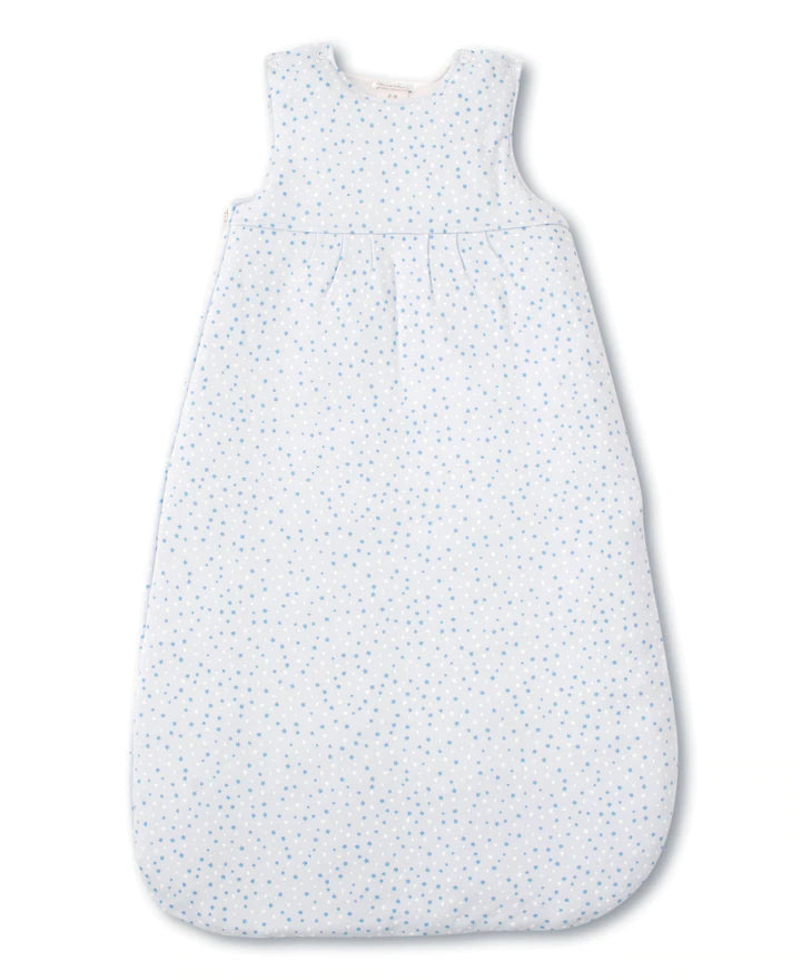 White with Blue Stars Sleep Bag