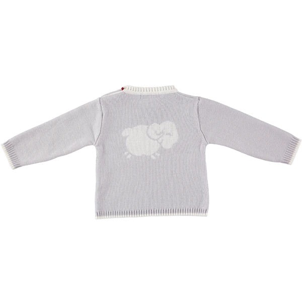 Merino Pearl Grey Jumper