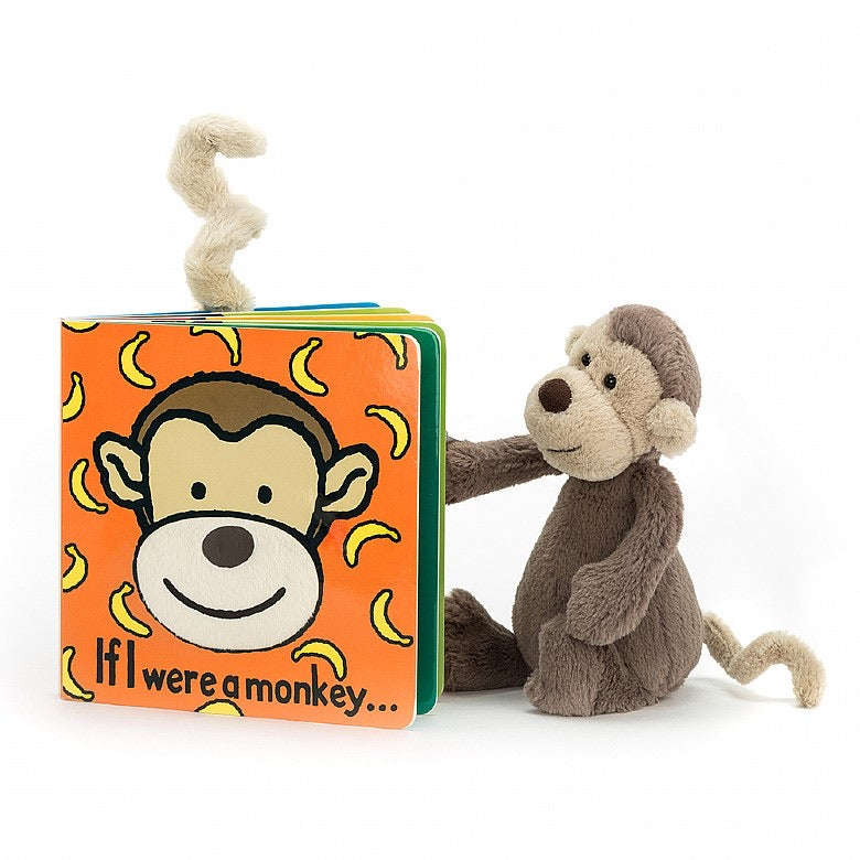 If I were a Monkey Book and Bashful Monkey