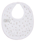 Kissy Kissy Garden Roses Baby Bib