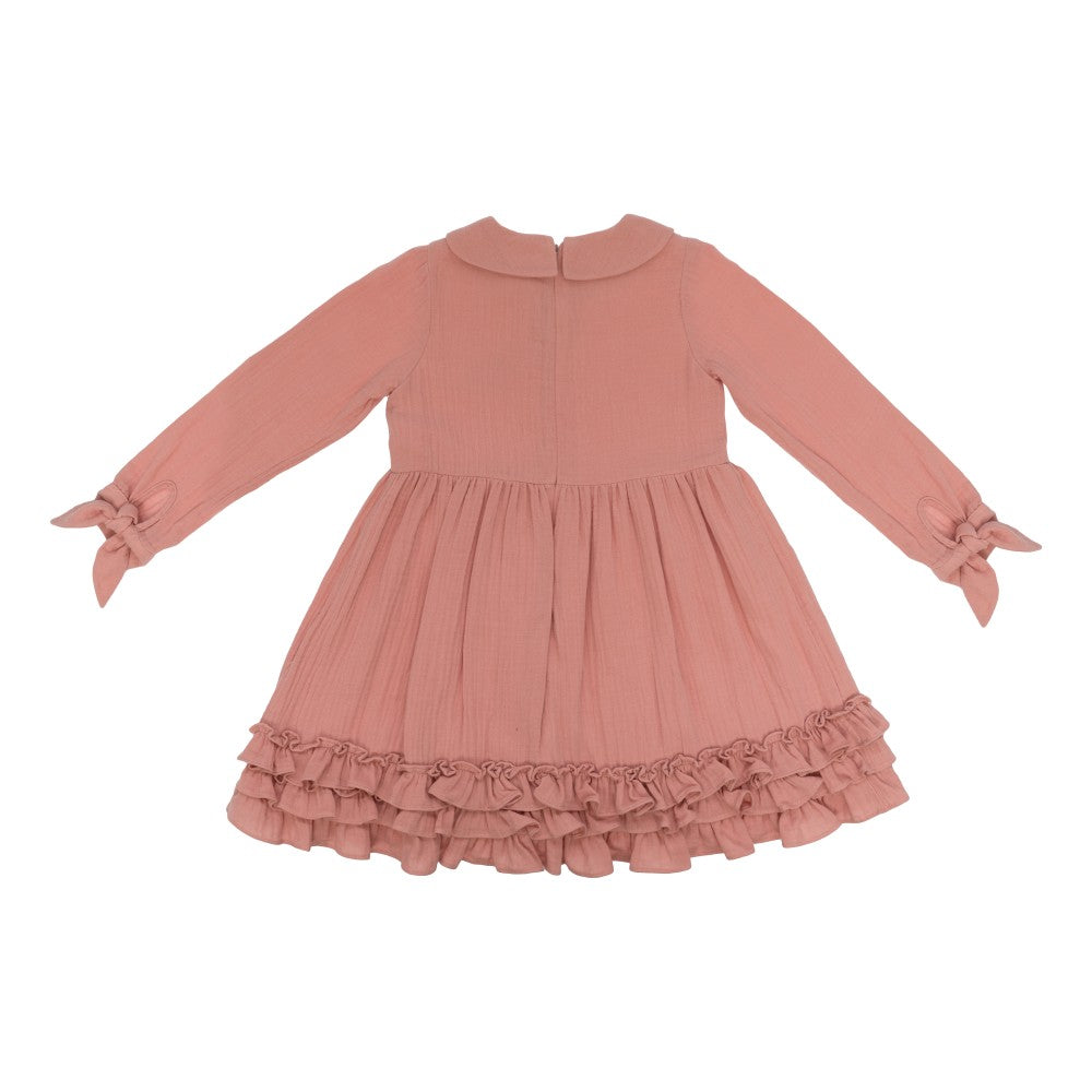 Soft Pink Ruffle Dress - last one in 2 years