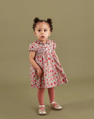 Question Everything Liberty Print Dress EMBER