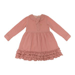 Soft Pink Ruffle Dress - last one in 2 years