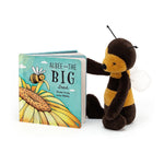 Jellycat Albee And The Big Seed Book and Bashful Bee