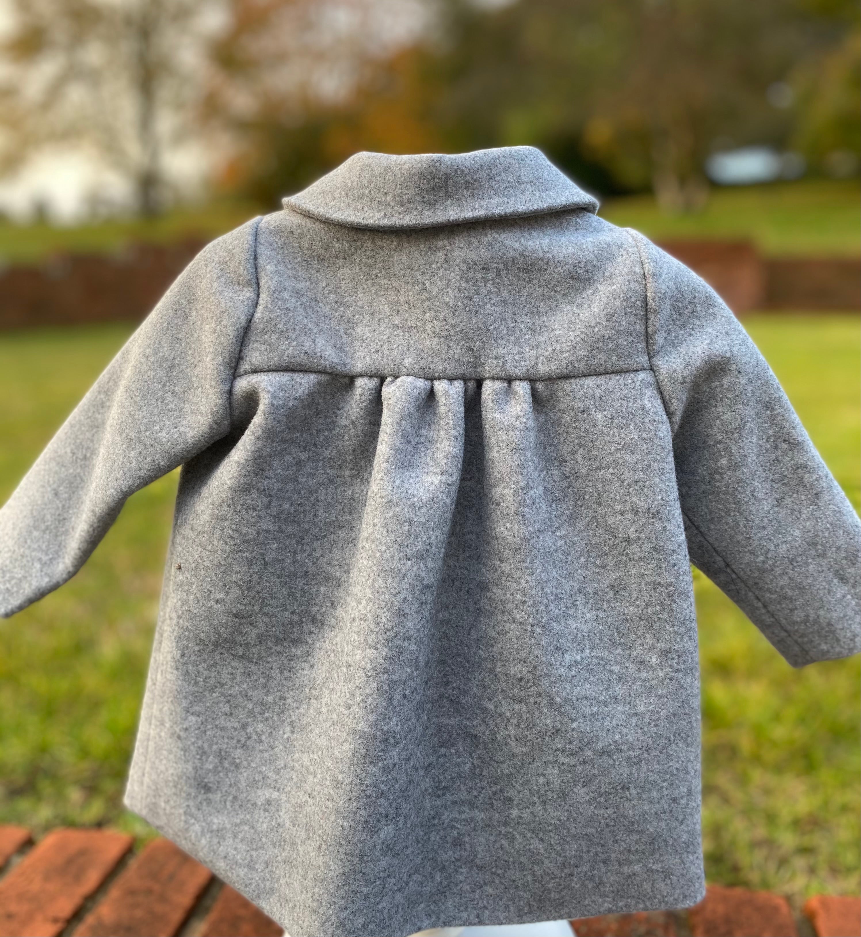 Baby Coat in Grey