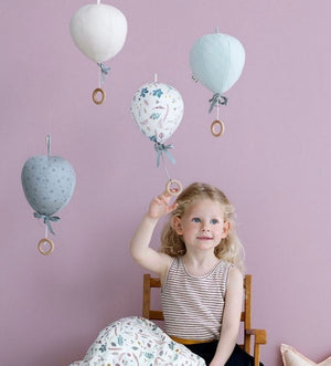 Balloon Musical Mobile - Grey