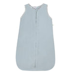 Aqua Muslin Sleeping Bag - 0-3m