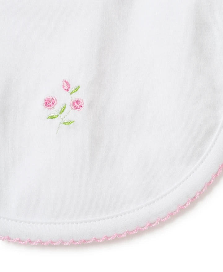 Kissy Kissy Garden Roses Baby Bib