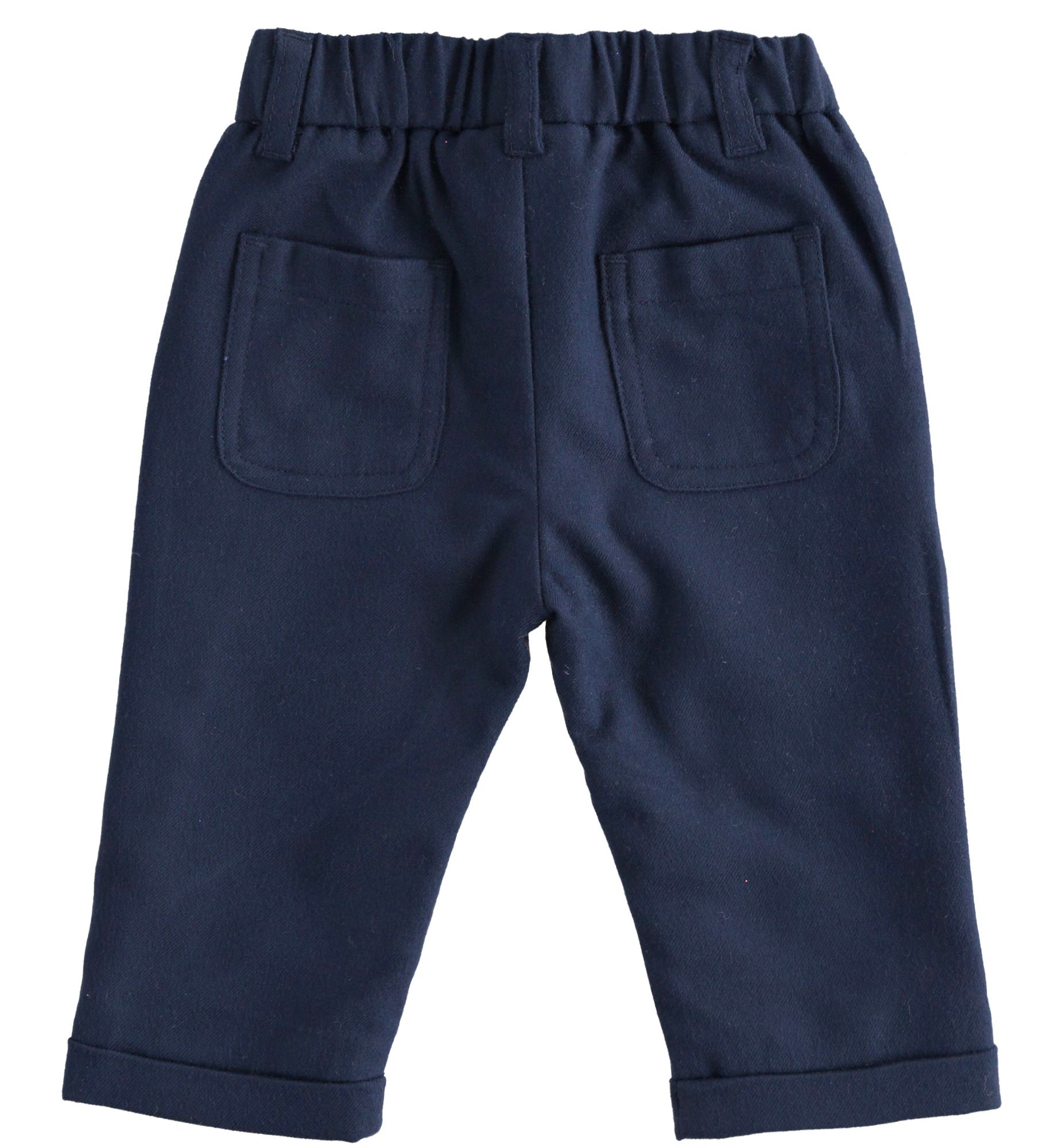Smart Navy Woven Trousers - LAST ONE IN 12 MONTHS