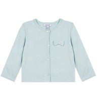 Aqua cotton cardigan