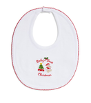 Baby’s First Christmas Kissy Kissy Embroidered Bib