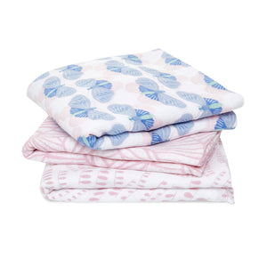 Aden + Anais Deco 3 pack Muslin Squares