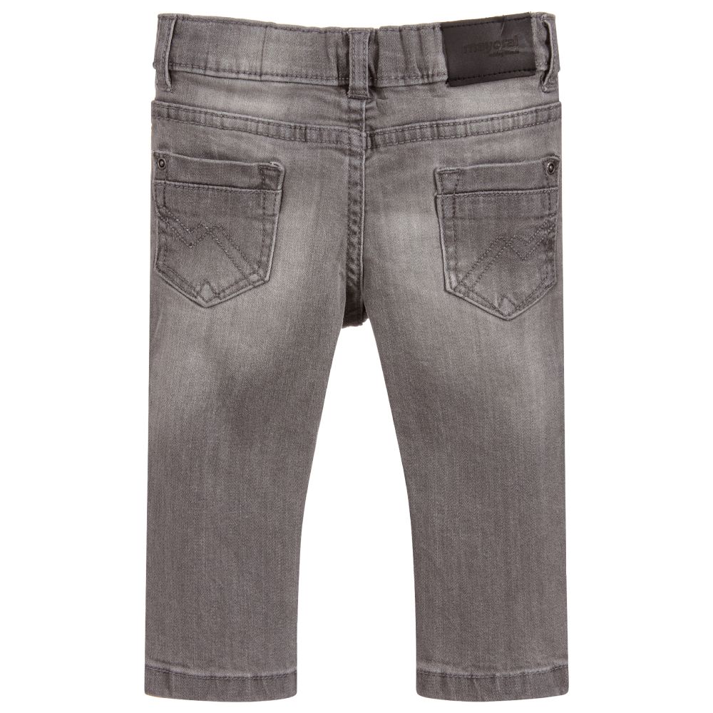 Mayoral Grey Denim Trousers