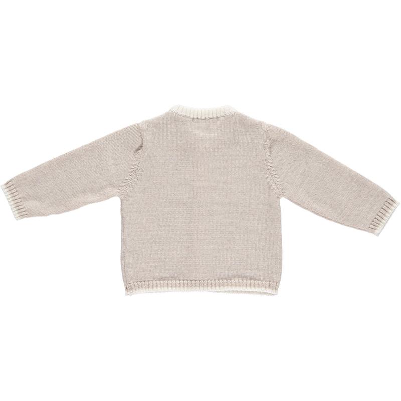 Scarlet Ribbon Merino Oatmeal Cardigan