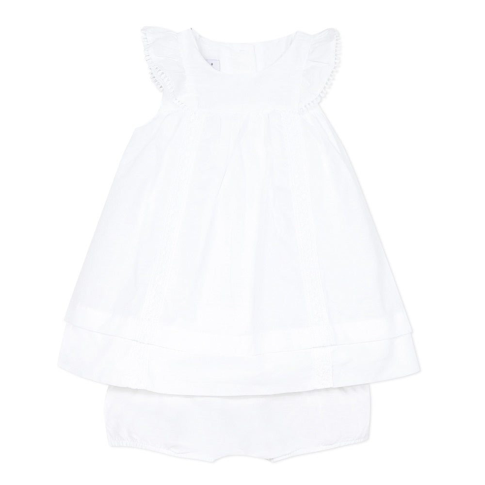 Orangerie White Dress and Bloomers in 18m