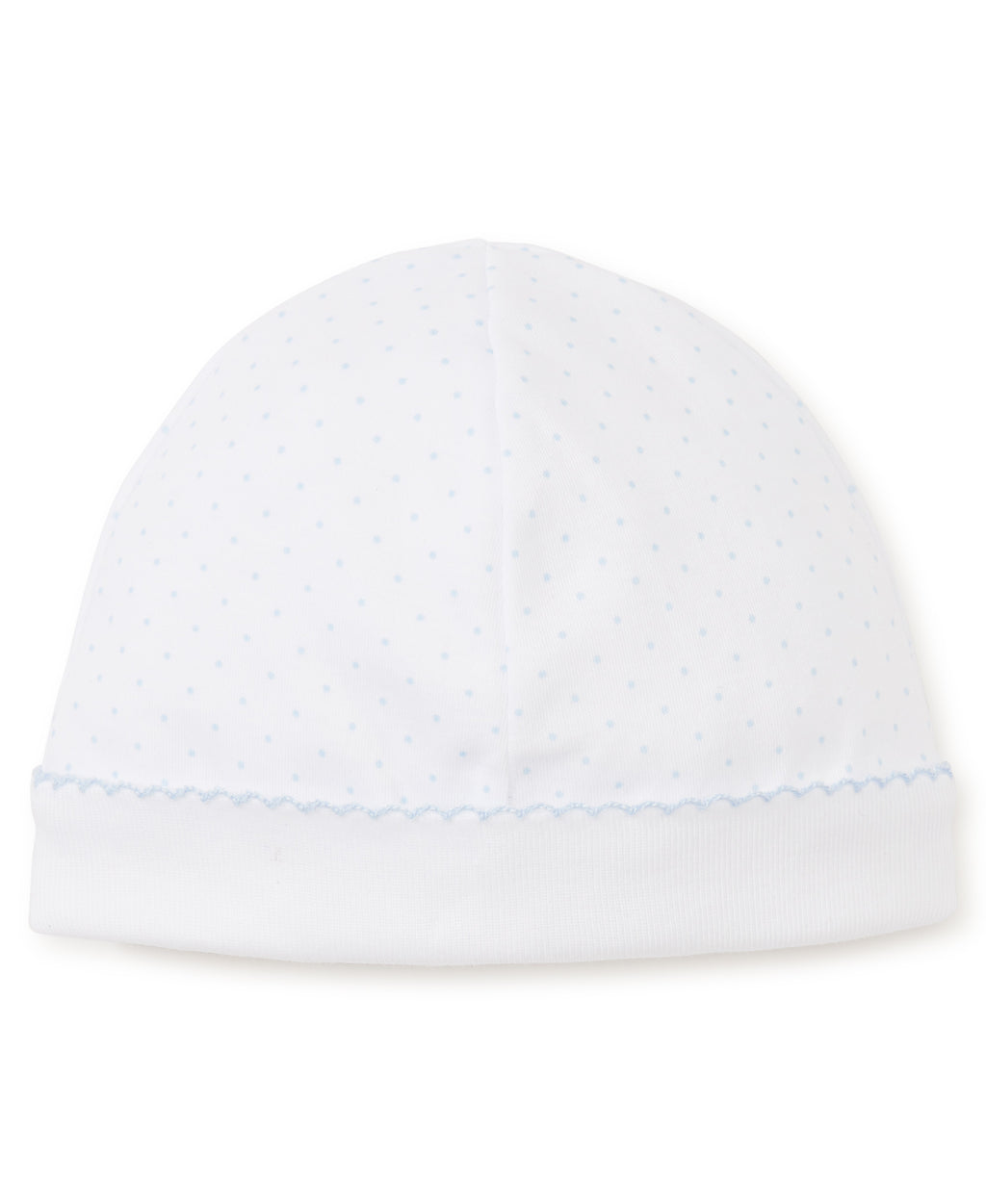 Kissy Dots Print White/Blue Hat