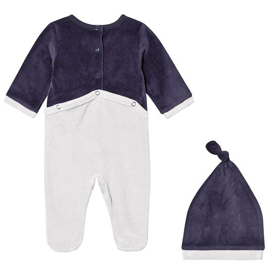 Reindeer Sleepsuit Set - Navy