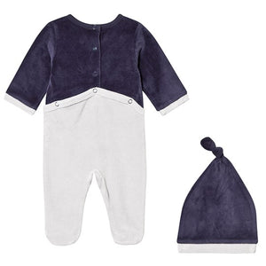 Reindeer Sleepsuit Set - Navy